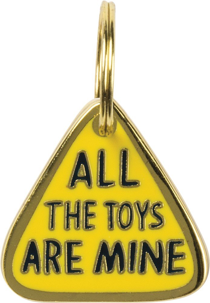 Primitives by Kathy Pet Charm - All The Toys Are Mine | Handmade Dog Toy Collection for Small & Large Breeds | Perfect for Playtime, Training & Gifting