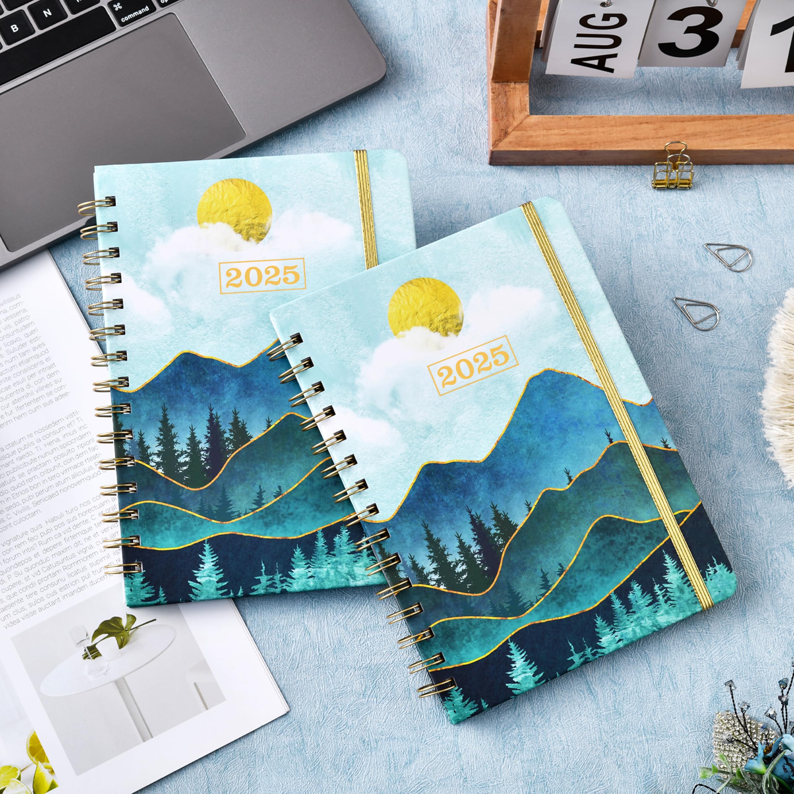 2025 Planner Weekly and Monthly - Jan 2025 to Dec 2025 Calendar Organizer with Flexible Cover, 6.3