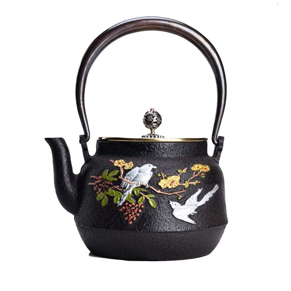 Premium Cast Iron Teapot Set - Japanese Style Kung Fu Tea Pot with Infuser, Handcrafted Iron Teapot for Induction Stove - Perfect for Tea Ceremonies, Home Decor & Gift Giving