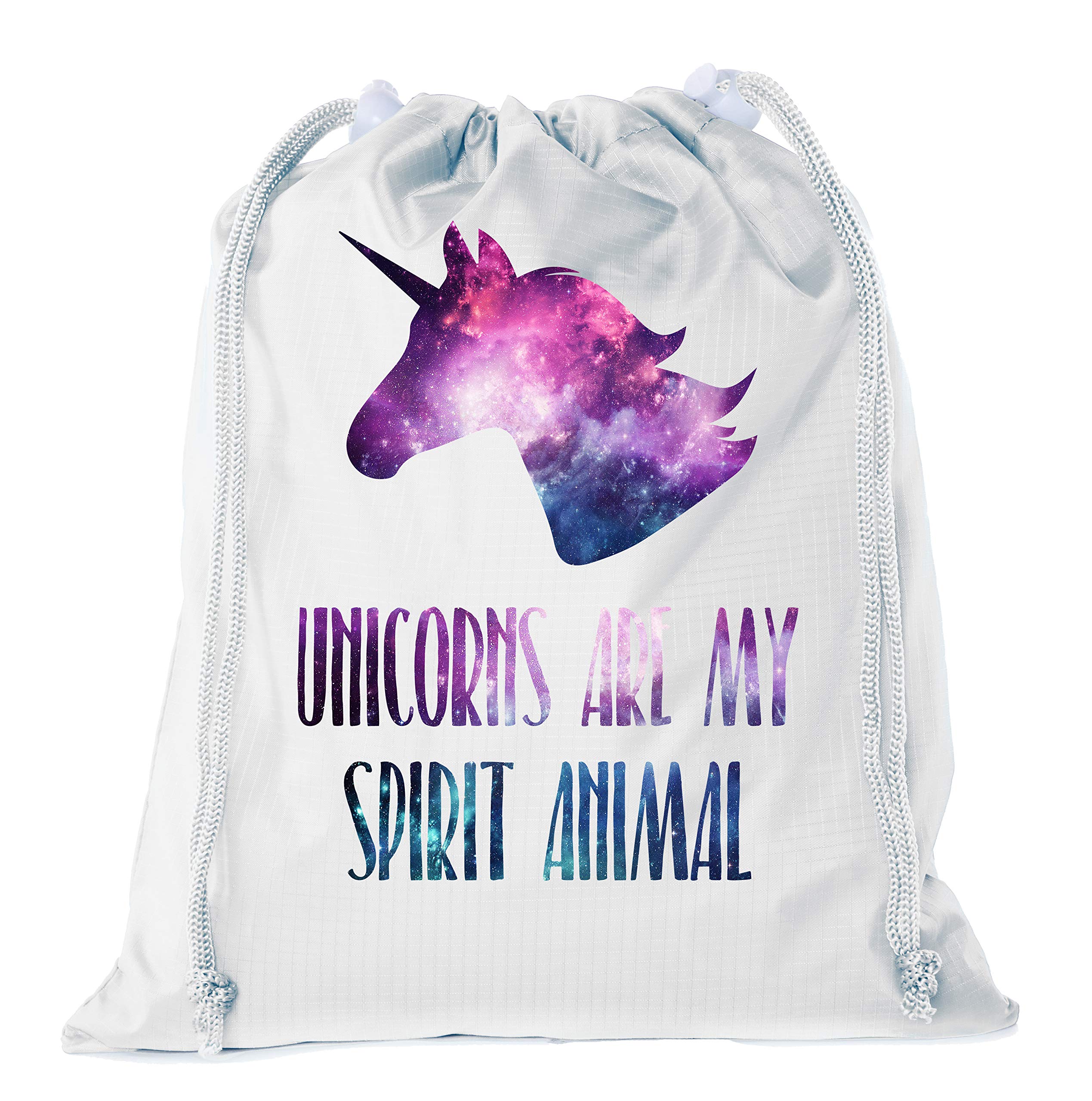 Mini Unicorn Drawstring Gift Bags for Birthdays, Party Favors, Makeup & Decorations | Perfect for Kids' Birthday Parties, Baby Showers & Unicorn Themed Events