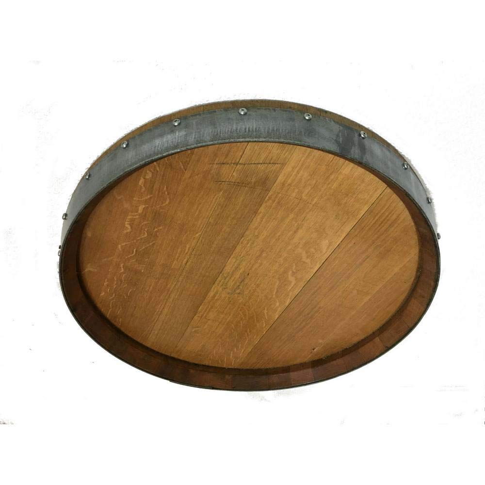 Handcrafted Mounted Wine Barrel Head Plaque - 3