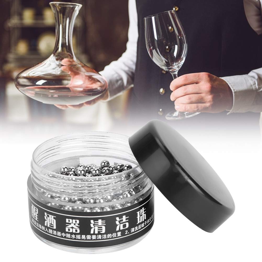 Stainless Steel Cleaning Beads 500Pcs - Reusable for Water Bottles & Wine Decanters