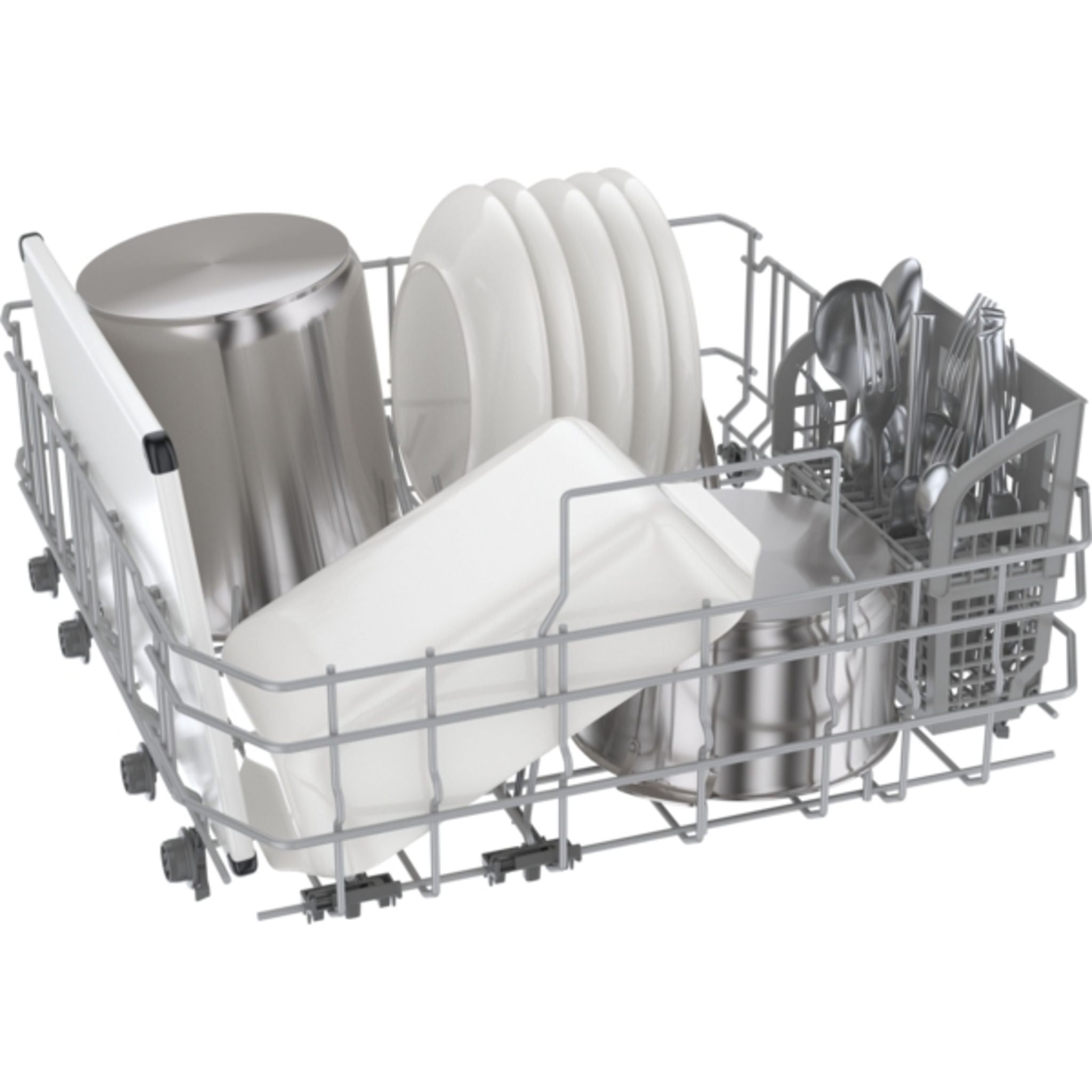 Bosch SHE53CE5N Stainless Steel Built-In Dishwasher - Energy Star Certified, Ultra Quiet 44 dB - Perfect for Modern Kitchens & Open Floor Plans