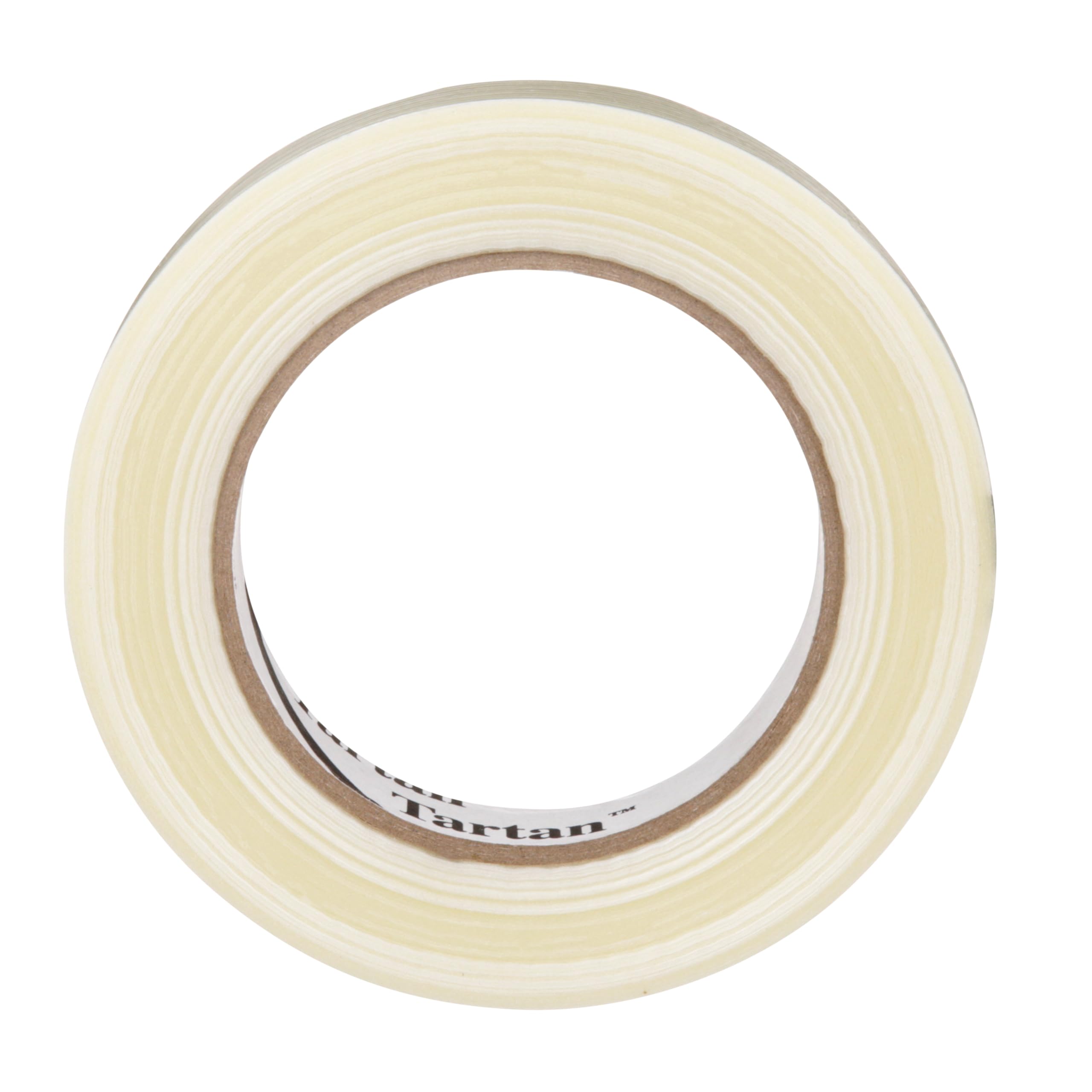 3M Tartan Filament Tape 8934 - Clear Heavy Duty Packaging Tape, 18mm x 55m (4 Mil Thick), 48 Rolls/Case - Ideal for Shipping Boxes, Moving & Industrial Packaging
