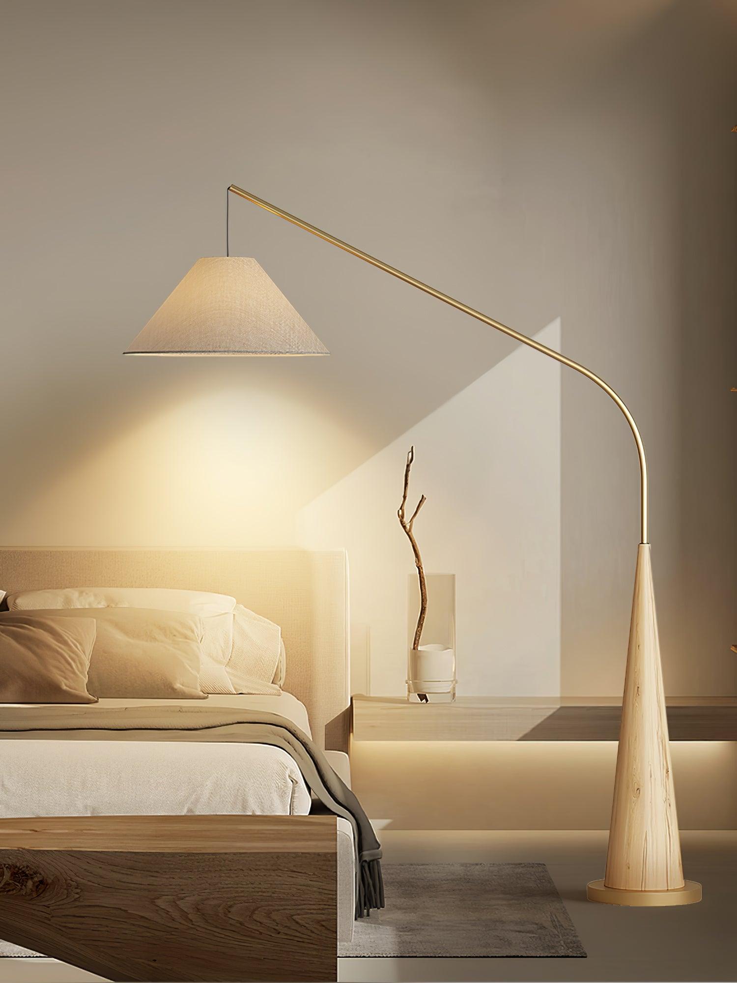 Gibson Arc Floor Lamp - Modern Adjustable LED Light for Living Room, Bedroom & Office - Perfect for Reading, Working & Ambient Lighting
