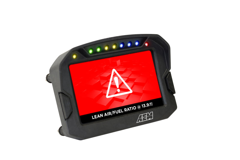 AEM CD 5L Carbon Fiber Digital Dash Display - High Performance Racing Gauge for Track & Street Cars (Perfect for Drag Racing, Road Courses & Daily Driving)