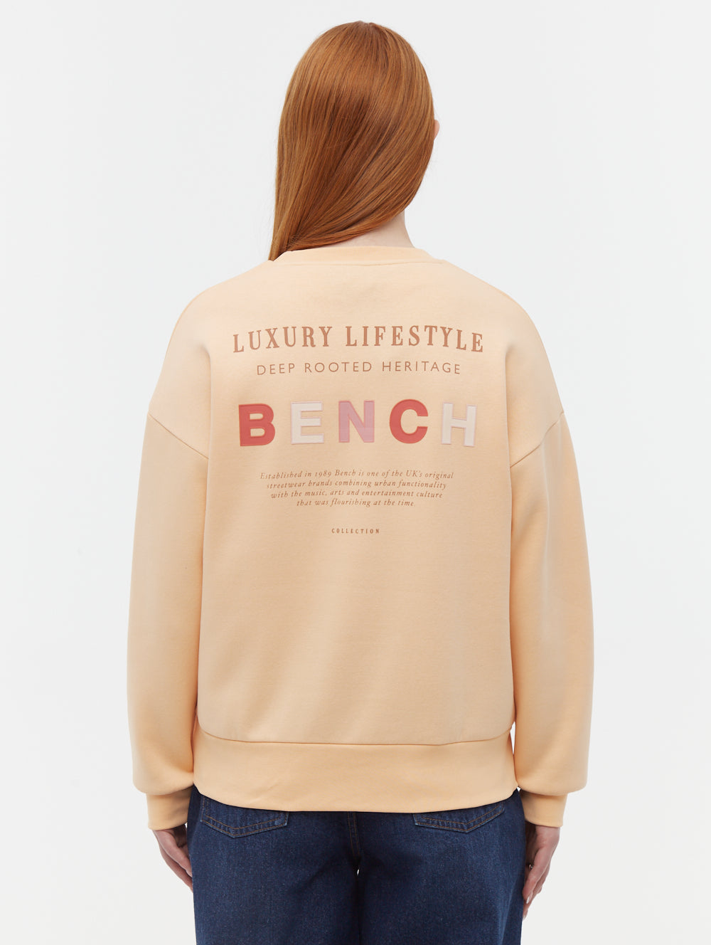 Lilem Block Letter Crew Neck Sweatshirt - Comfortable Unisex Pullover for Casual Wear, Street Style & Everyday Outfits