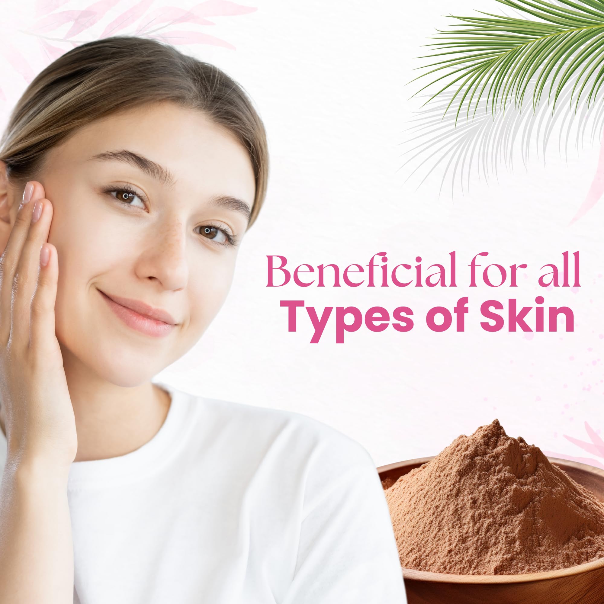 Havintha Natural Face and Body Wash Powder for Dry Skin - 227g | Gentle Cleanser, Tan Removal, Skin Brightening, Acne Treatment | Men & Women | Perfect for Daily Skincare & Post-Sun Care