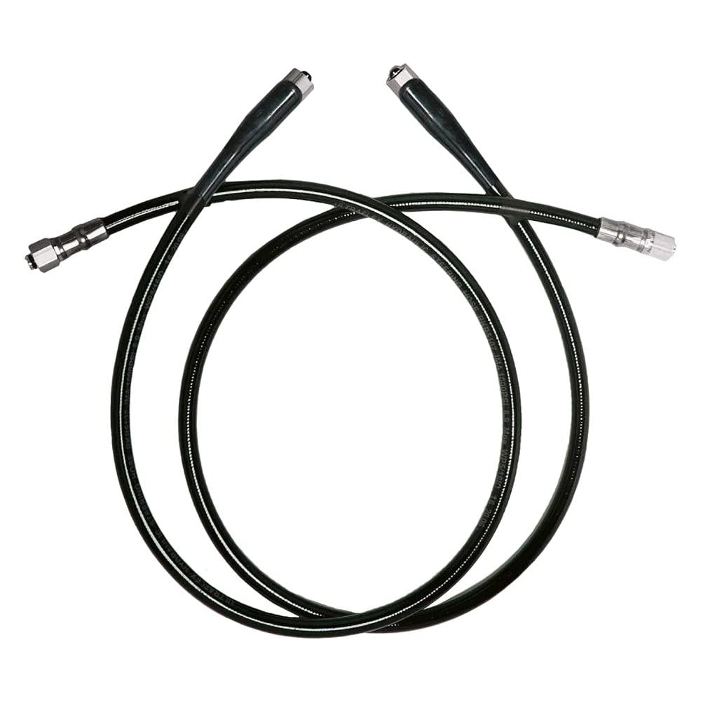 KT-SVS W-2BND RST 3' Hydraulic Hose - 2 Pack for Industrial Equipment, Construction Machinery & Agricultural Use