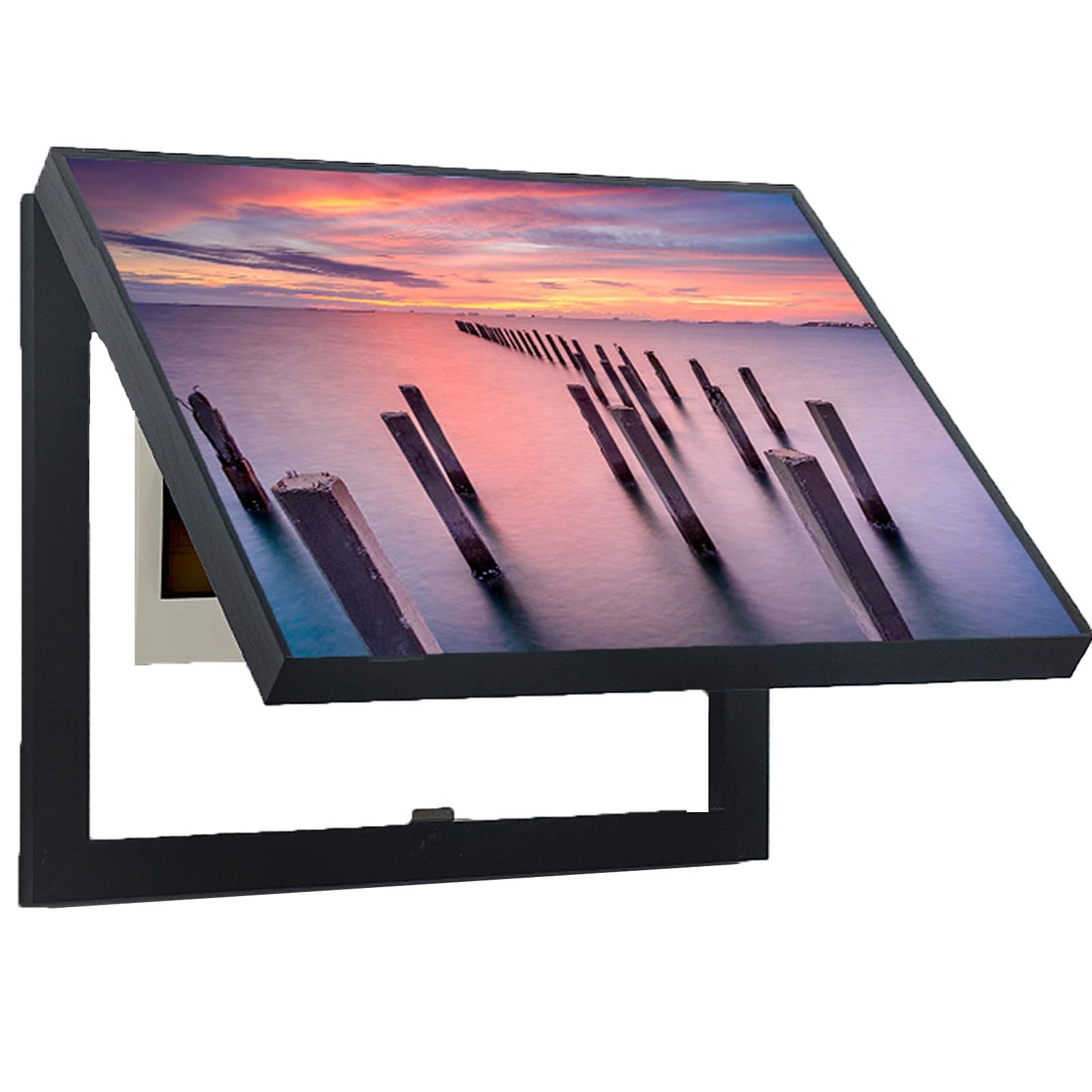 Waterproof Electrical Meter Decorative Cover Box - Flip Top Design for Outdoor & Indoor Use - Perfect for Utility Box, Distribution Panel & Circuit Breaker Concealment