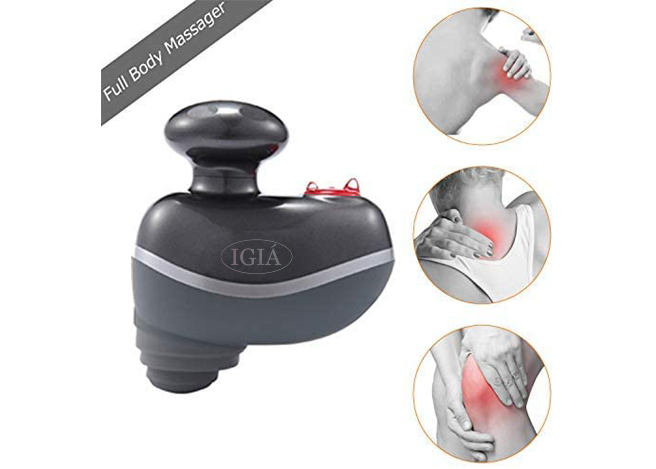 BodySage Deep Tissue Massage Gun - Portable Muscle Massager for Pain Relief & Recovery - Perfect for Athletes, Gym Workouts & Home Use