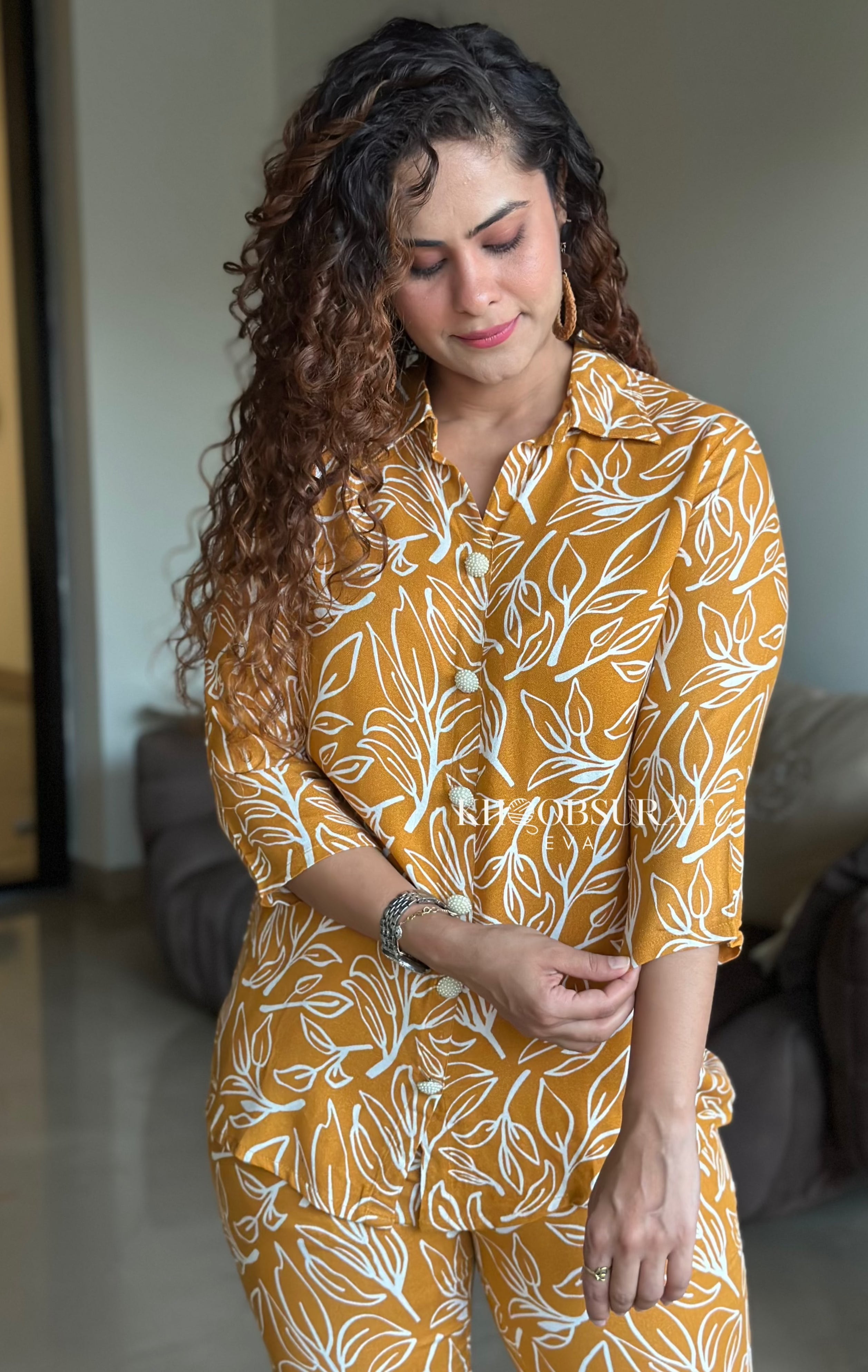 Trendy Yellow Matching Outfit Set for Women | Summer Casual & Party Wear | Perfect for Beach, Brunch, and Date Nights