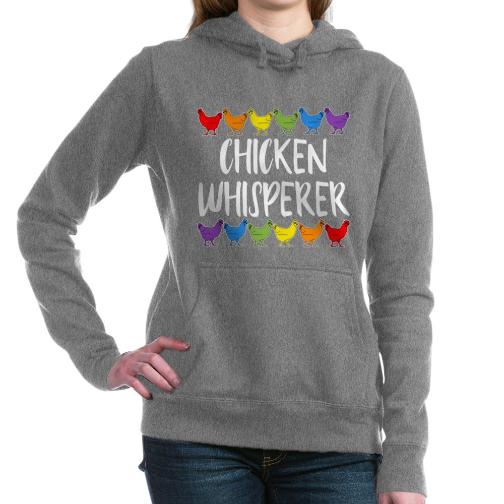 Chicken Whisperer Women's Hoodie - Funny Poultry Lover Sweatshirt for Farm & Backyard Chicken Keepers - Cozy Pullover for Women Who Love Chickens