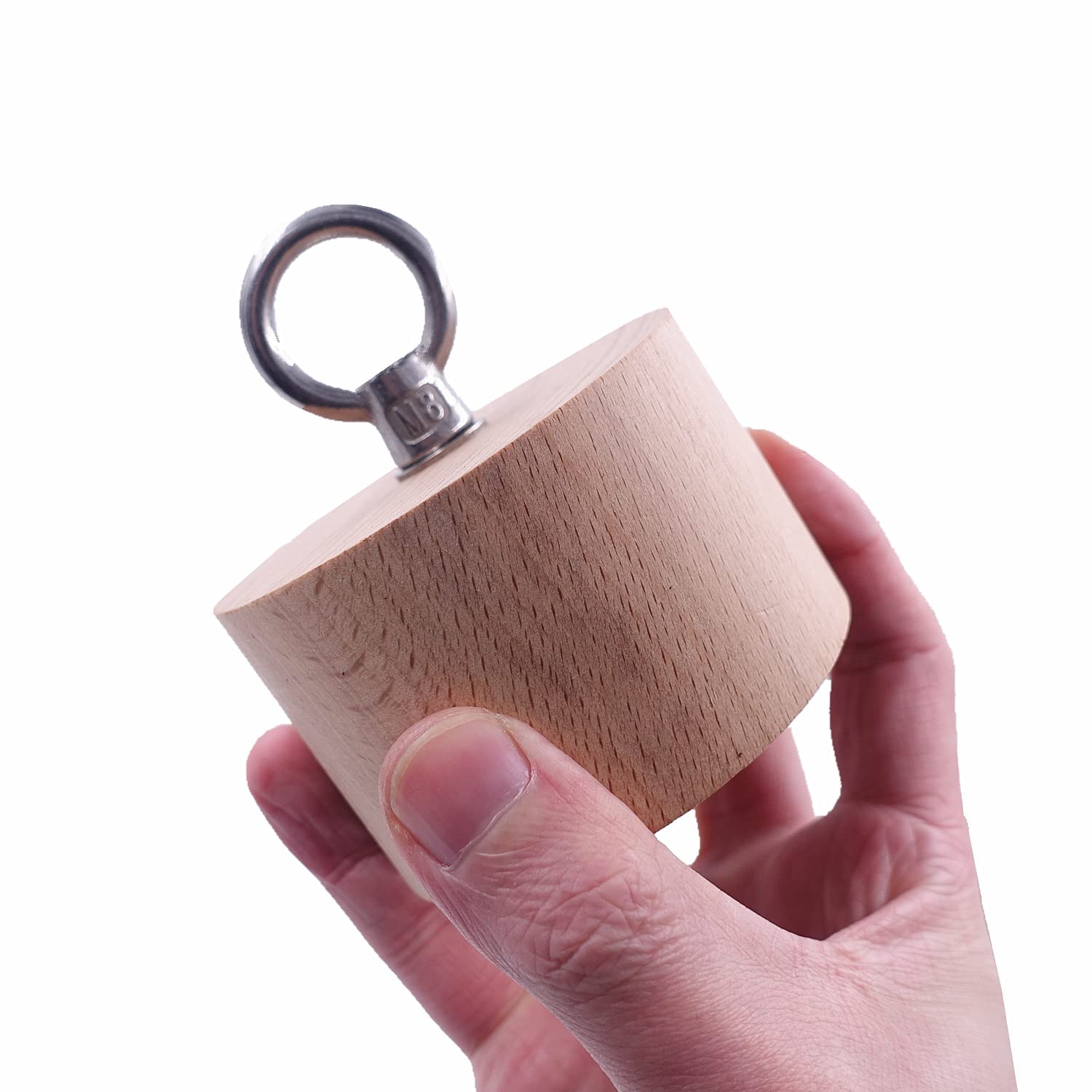 Wooden Pinch Block Grip Trainer - Enhanced Climbing Power, Forearm & Finger Strength Exerciser for Rock Climbing, Weightlifting, and Functional Fitness Training