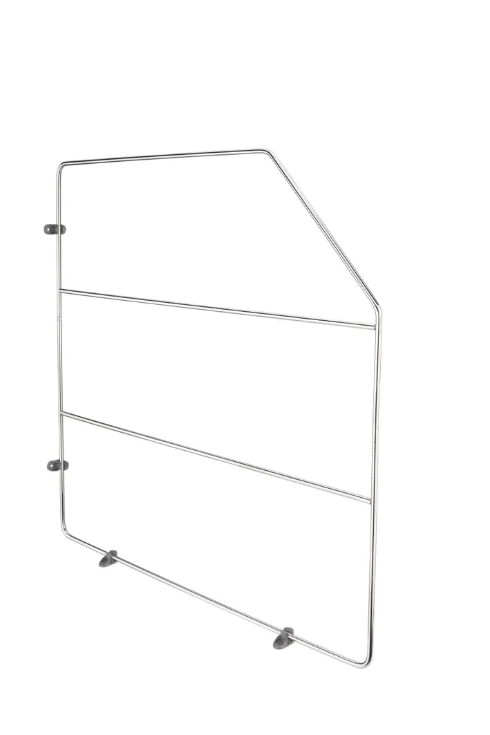 18 Tray Divider Chrome - Premium Kitchen Organizer for Utensils, Spices & Cutlery - Perfect for Home, Restaurant & Office Organization