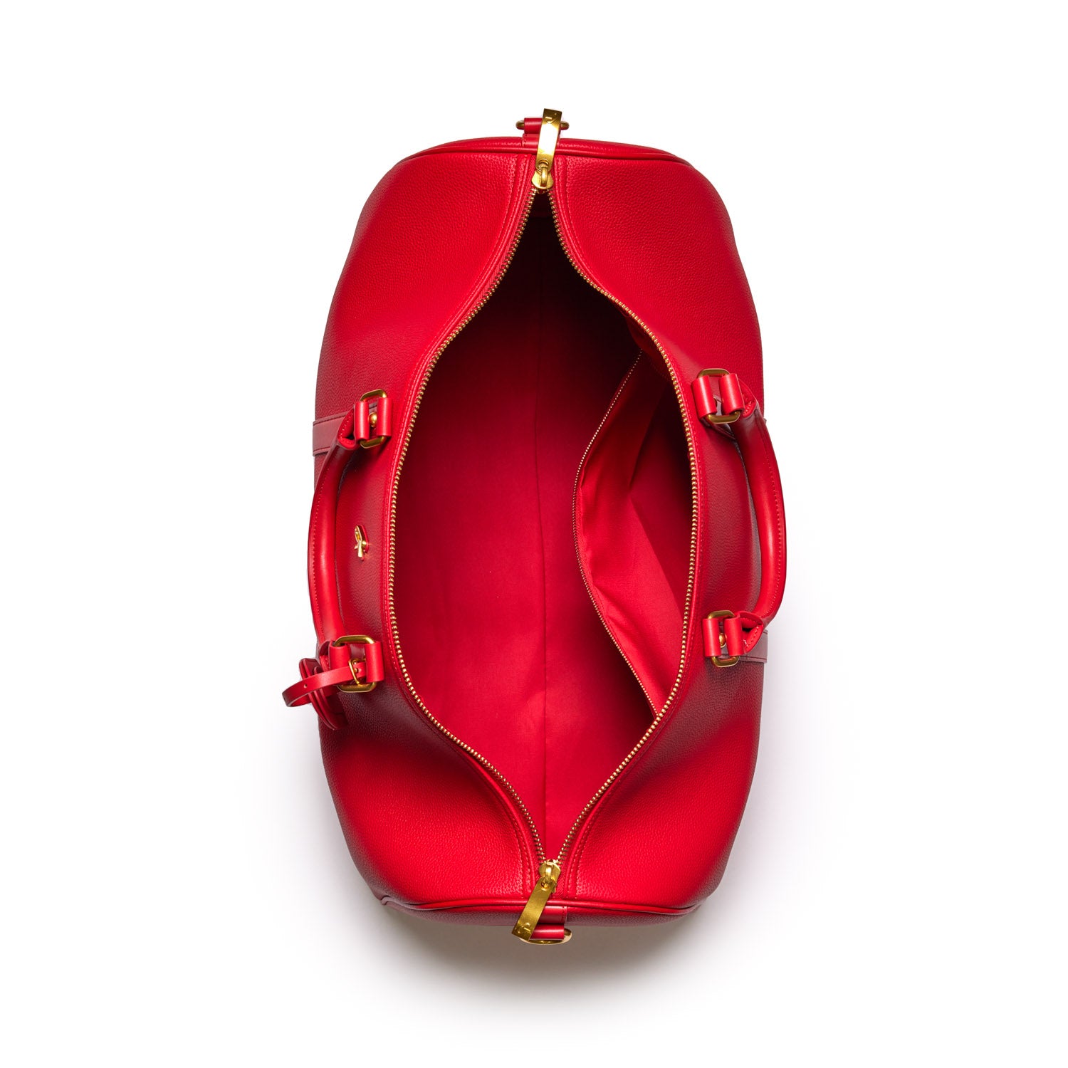 Stylish Red Pebble Duffle Bag for Travel, Gym & Weekend Getaways - Lightweight & Durable Carry-On Luggage