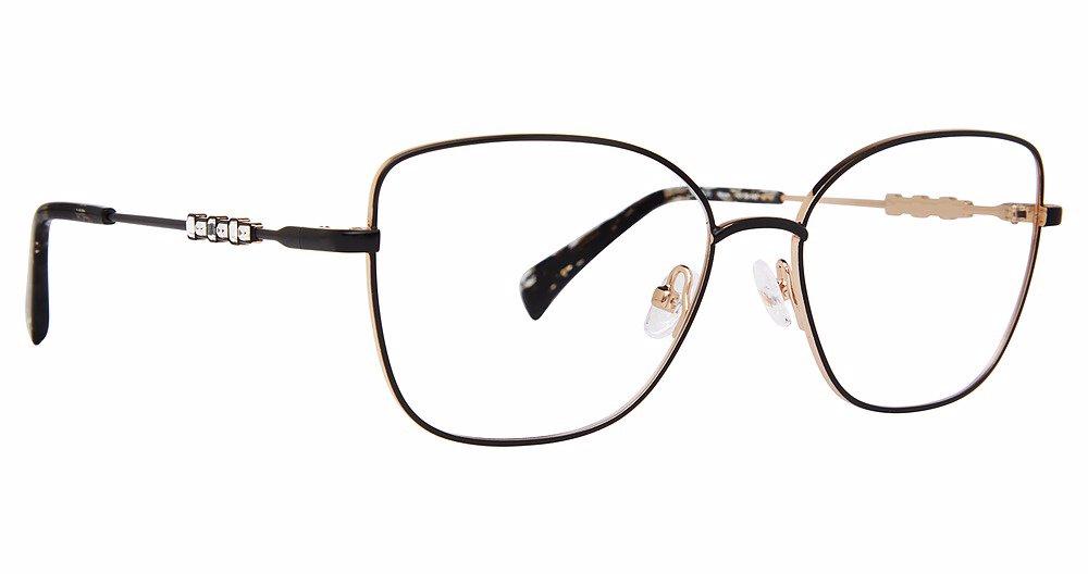 Badgley Mischka BMNINON Women's Designer Eyeglasses - Stylish & Lightweight Frames for Work, Reading & Everyday Wear
