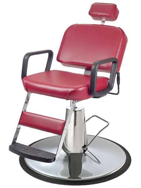 Professional Barber Chair for Salons & Home Use - Adjustable Hydraulic Styling Chair with Headrest & Footrest - Perfect for Haircuts, Shaves & Styling