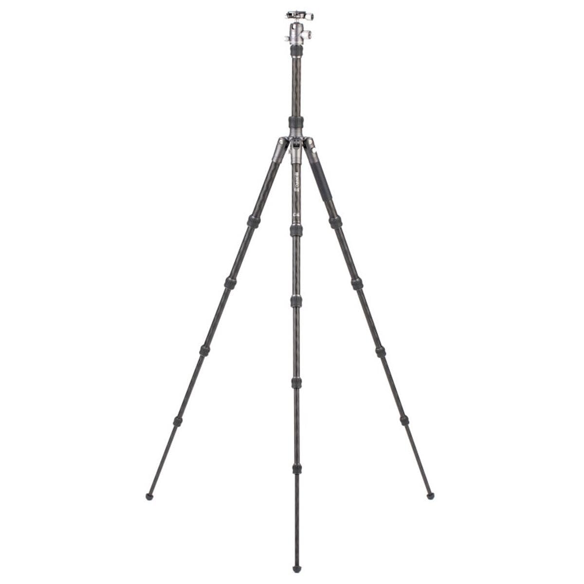 Benro Bat Carbon Fiber Travel Tripod & Monopod - 5-Section Lightweight, Compact with VX20 Ballhead for Photography & Videography - Perfect for Travel, Hiking & Outdoor Adventures