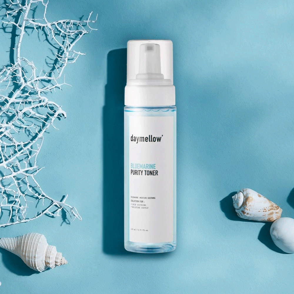Daymellow Bluemarin Purity Toner 200ml - Hydrating Facial Toner for Glowing Skin | Perfect for Daily Skincare Routine & Post-Cleansing Refreshment