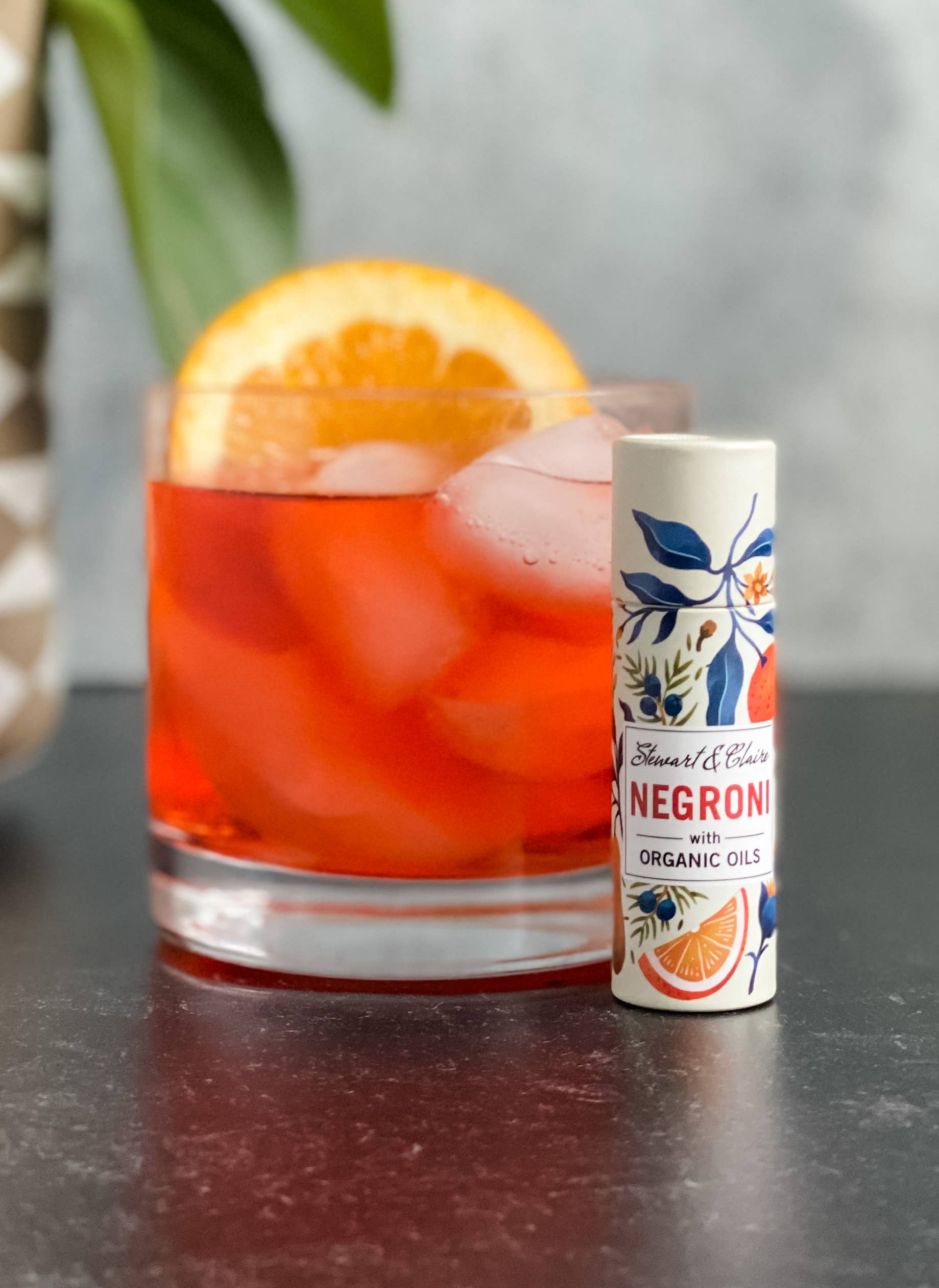 Negroni Flavored Lip Balm - Moisturizing & Long-Lasting Lip Care for Dry Lips | Perfect for Winter, Outdoor Activities & Daily Hydration