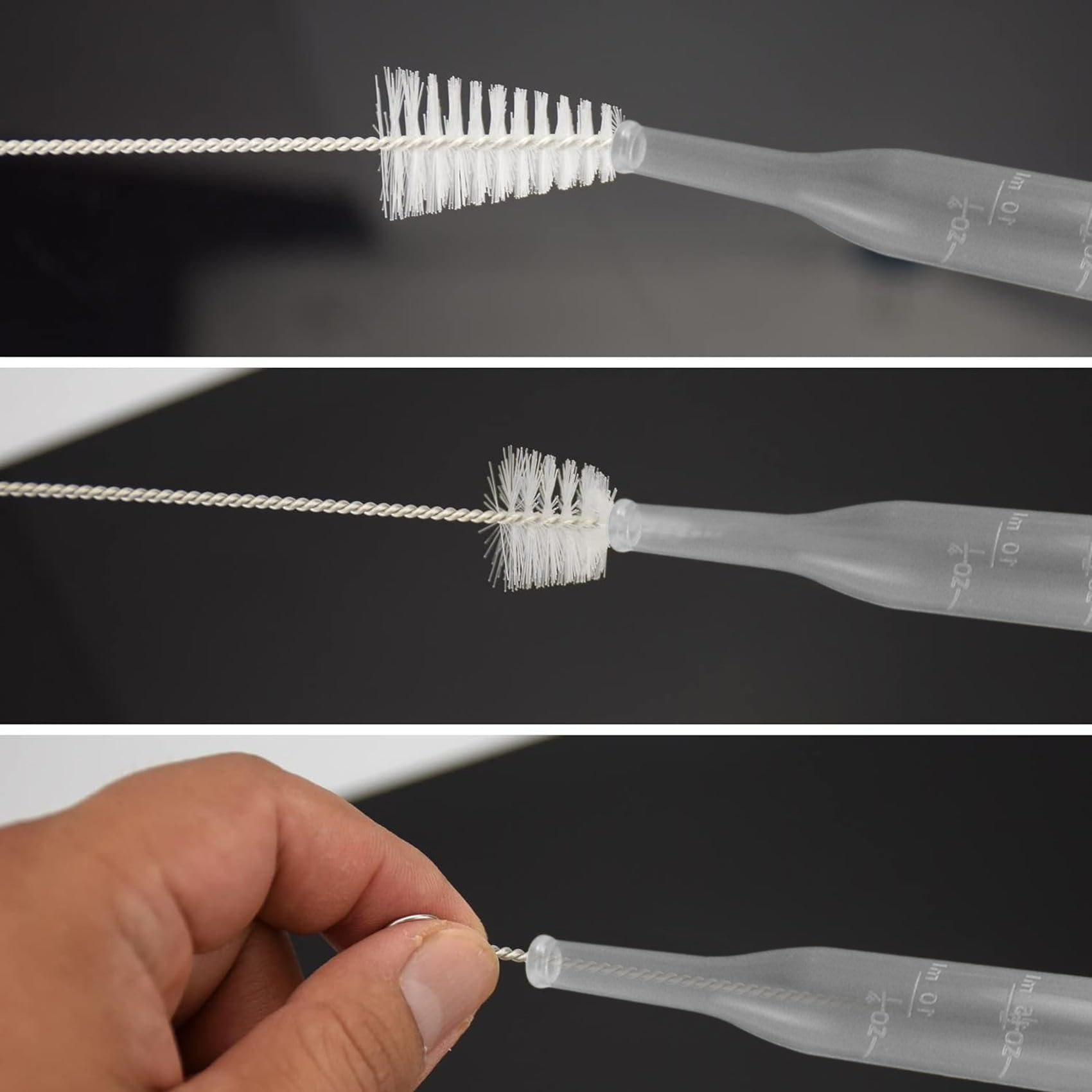 Turkey Baster & Pastry Brush Set - Silicone Basting Syringe & Cleaning Brush for Cooking, Baking, Grilling - Perfect for Basting Turkey, Glazing Pastries, and Kitchen Prep