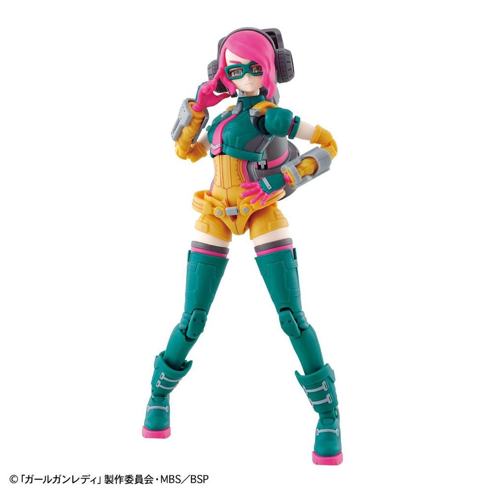 Bandai Girl Gun Lady Commander Bianca Model Kit - Anime Action Figure for Collectors & Hobbyists - Perfect for Display, Cosplay & Gifts