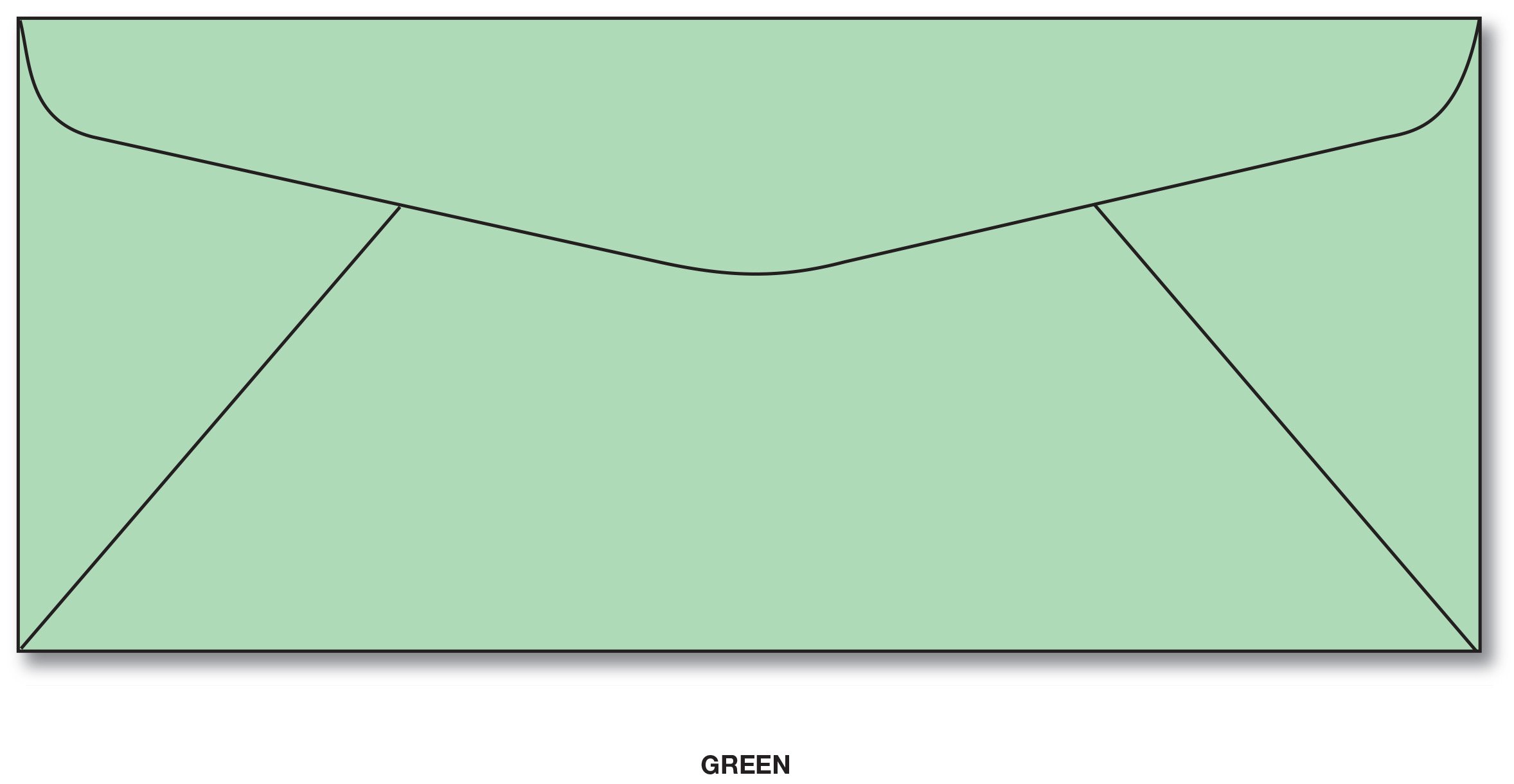 Premium Green #10 Business Envelopes - Pack of 50, 4.125