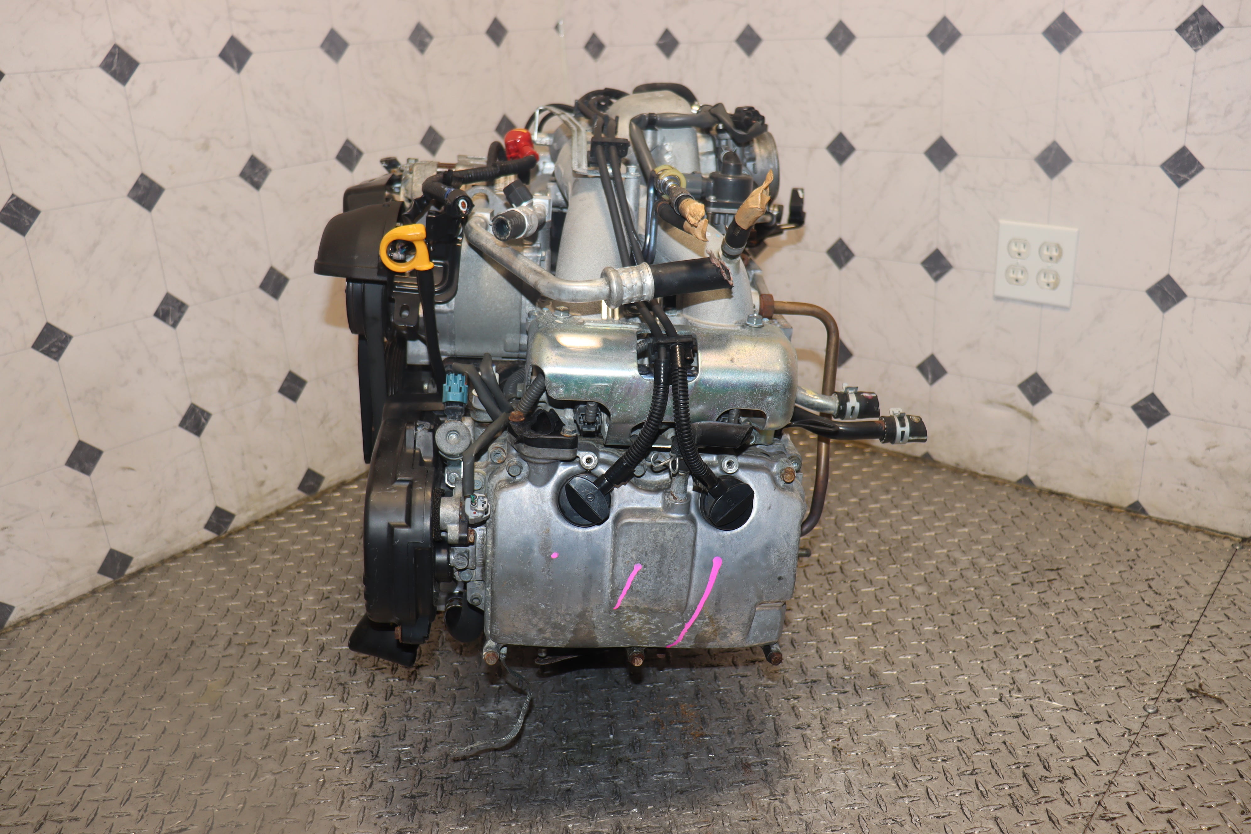 JDM EJ25 SOHC AVCS 2.5L Engine for 2006-2011 Subaru Impreza WRX STI Legacy Outback - High Performance Replacement Motor for Racing & Daily Driving
