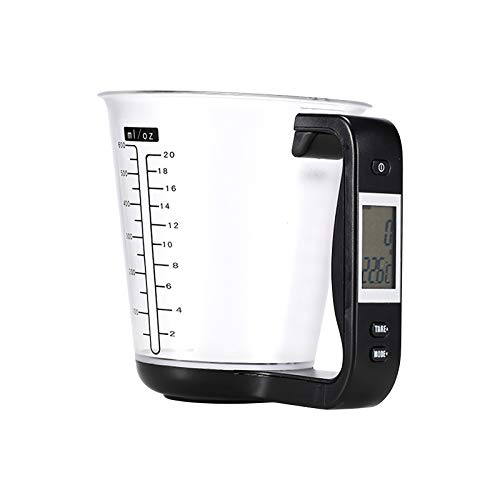 **MAMaiuh Digital Kitchen Scale with Measuring Cup - 500g/0.1g Precision, LCD Display for Baking, Cooking & Coffee - Electronic Food Scale for Home & Professional Use**