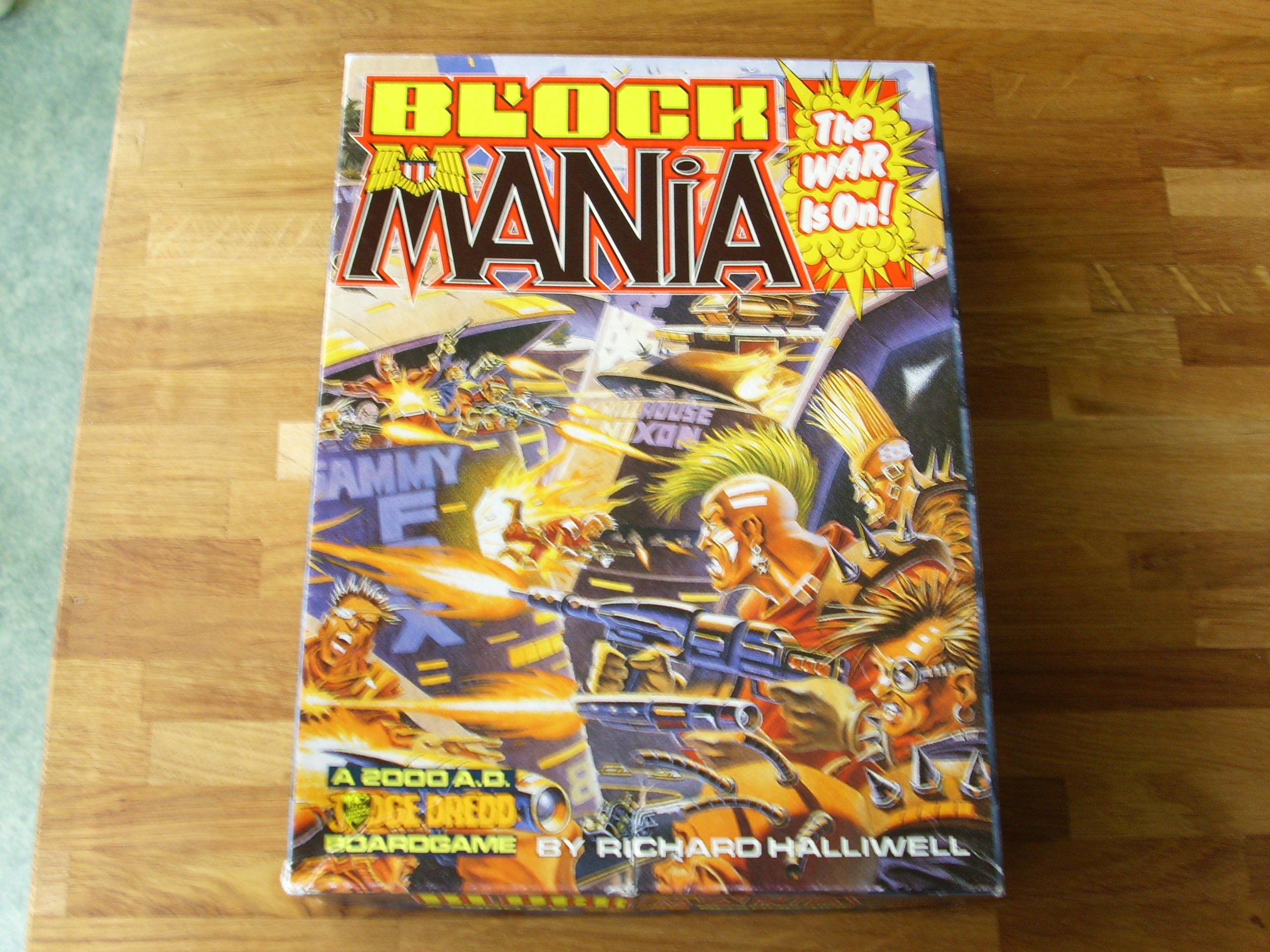 Games Workshop Judge Dredd - Mega Mania Board Game | Sci-Fi Strategy Tabletop Game for Adults & Teens | Perfect for Game Nights & Collectors