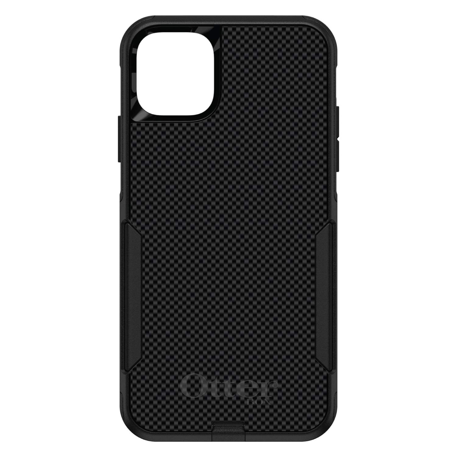 DistinctInk iPhone 11 Pro MAX Case (6.5 Inch) - Premium Black Grey Carbon Fiber Protective Cover | OtterBox Commuter Replacement | Shockproof & Scratch Resistant | Perfect for Work, Travel & Outdoor Activities