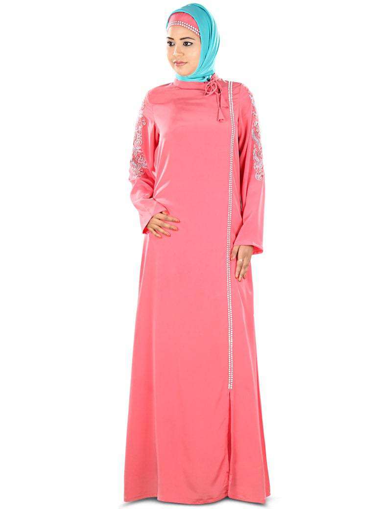 Kalila Abaya - Elegant Muslim Women's Prayer Dress for Modest Fashion & Special Occasions | Perfect for Ramadan, Eid, and Daily Wear