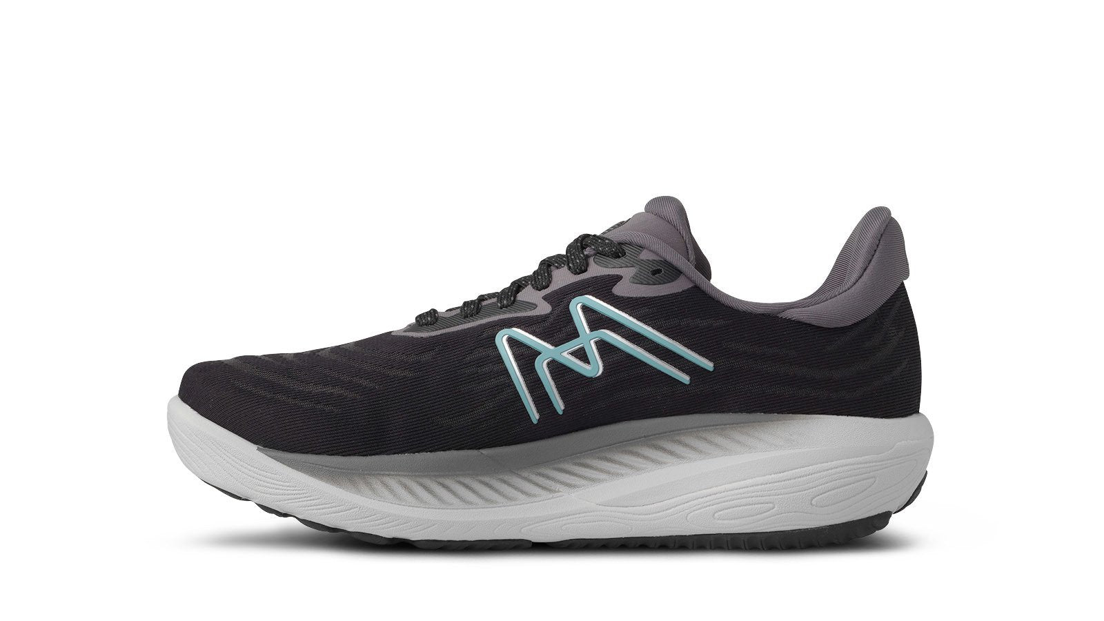 IKONI 3.0 Women's Running Shoes - Black & Stone Blue | Lightweight Cushioned Sneakers for Jogging, Gym Workouts & Everyday Comfort