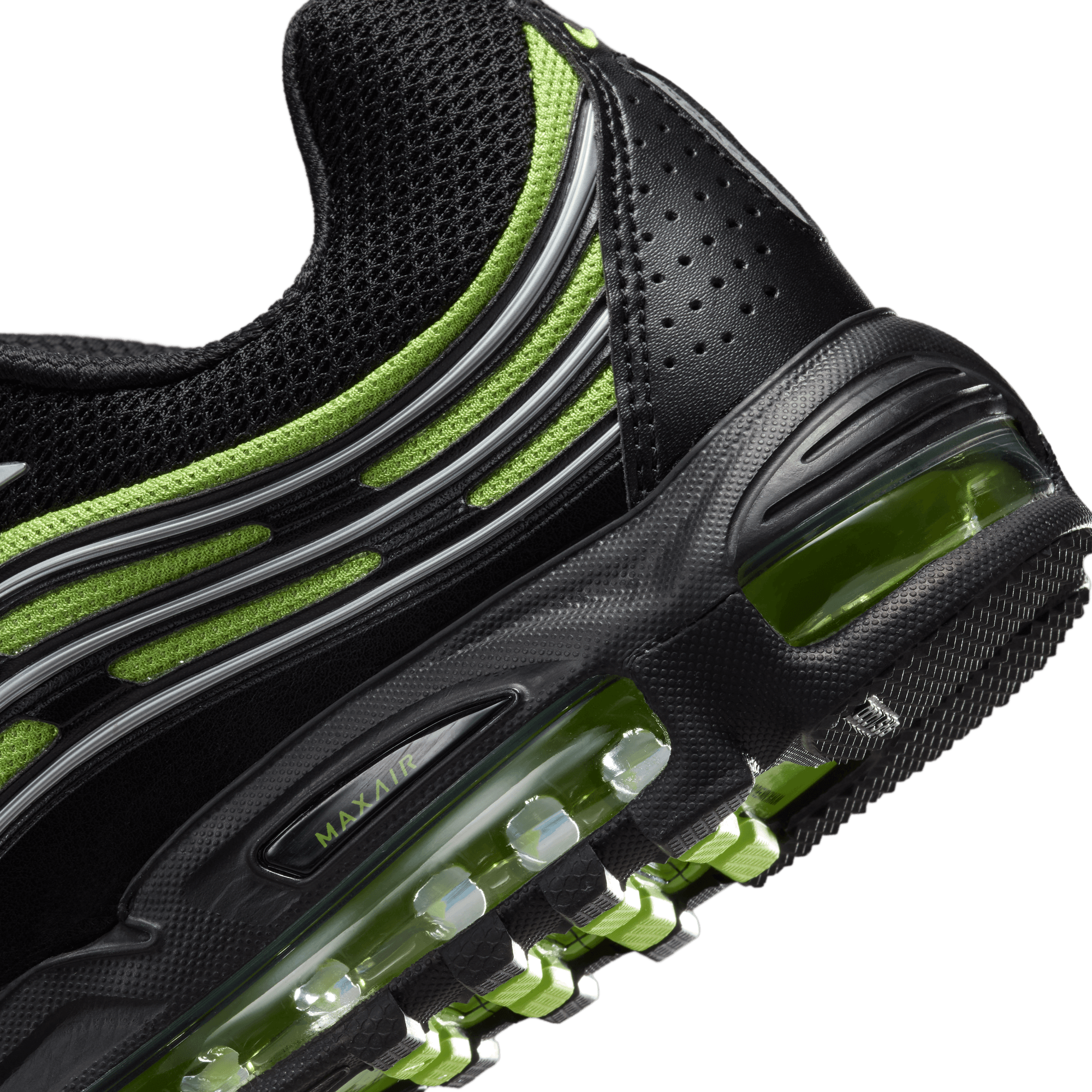 Nike Air Max TL 2.5 Men's Running Shoes - Black/Citron - Lightweight Cushioned Sneakers for Jogging, Gym & Everyday Wear