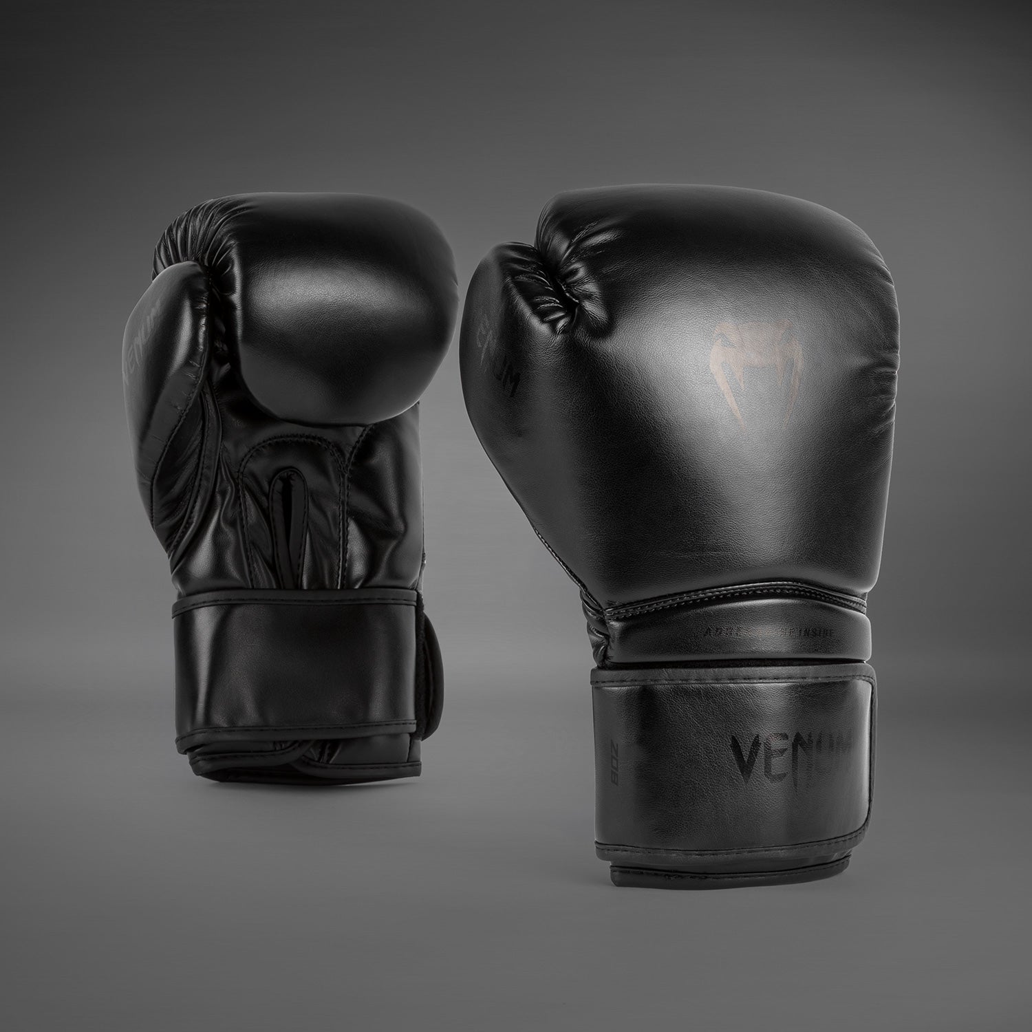 Venum Contender 1.5 Kids Boxing Gloves - Black/Black - Premium Youth Boxing Gear for Training & Competition