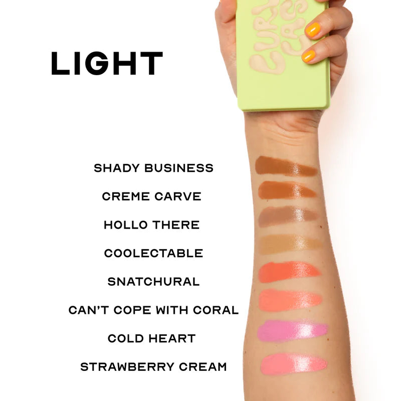 Cream Contour & Blush Makeup Palette by Mitchell - Professional Cream Contouring & Blush Kit for Flawless Face Sculpting | Perfect for Everyday Makeup, Special Occasions & Professional Makeup Artists
