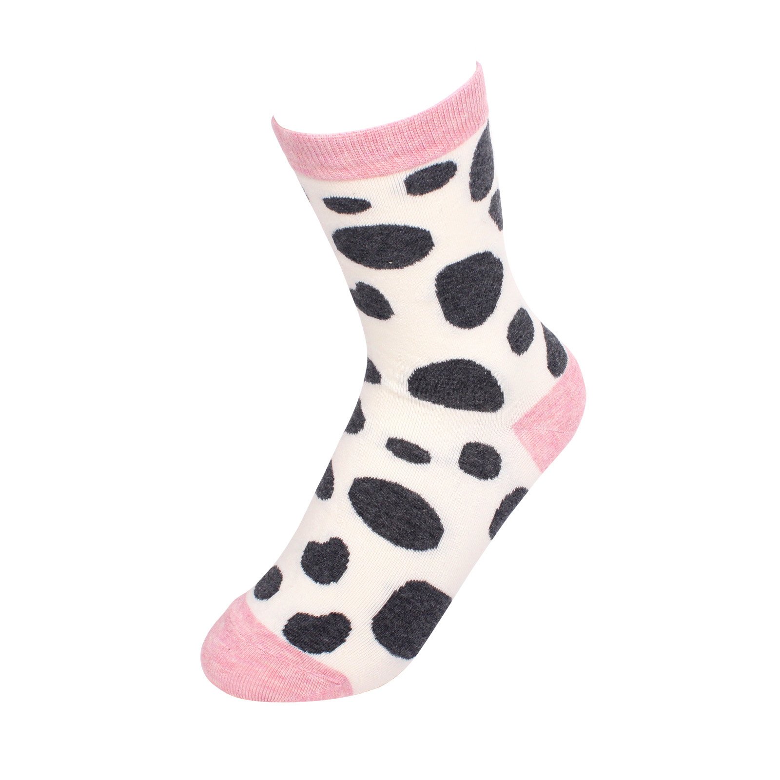 Women's Cool Animal Print Fun Comfortable Crew Socks - Pack of 3 Pairs - Soft Cotton Blend for Daily Wear, Gym, Workout & Casual Outfits (FBA)