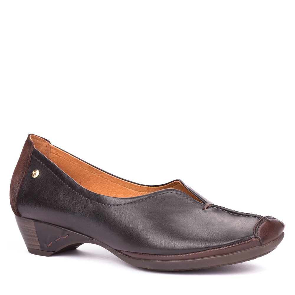 PIKOLINOS Women's Leather Gandia Heels - Comfortable & Stylish High Heel Shoes for Work, Party & Evening Events