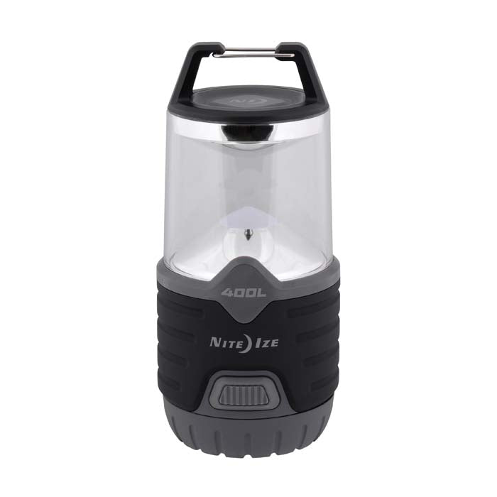 Nite Ize Radiant 400L LED Camping Lantern - Bright 400 Lumen Rechargeable Outdoor Light for Hiking, Emergency, Power Outages & Backpacking