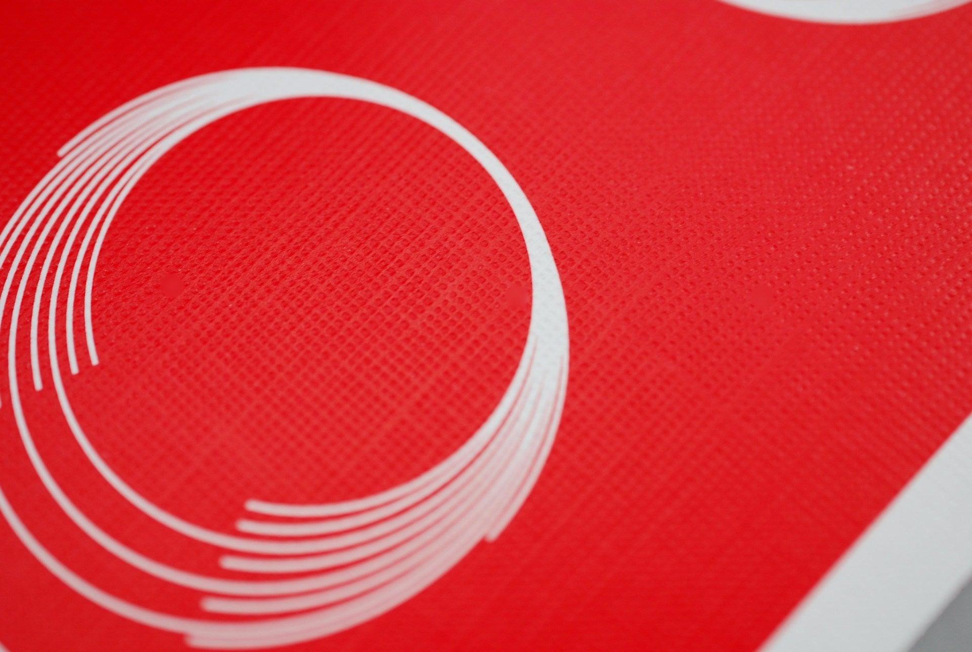 Saturn Red October Playing Cards - Premium Deck for Poker, Magic Tricks & Card Games | Perfect for Casino Nights, Poker Parties & Collectors