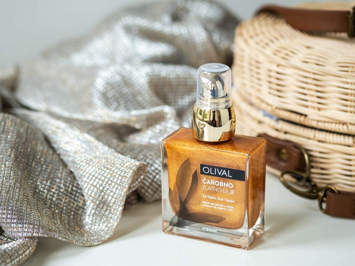 Magical Golden Oil - Premium Natural Skin & Hair Care for Hydration & Glow | Perfect for Massage, Aromatherapy & DIY Beauty