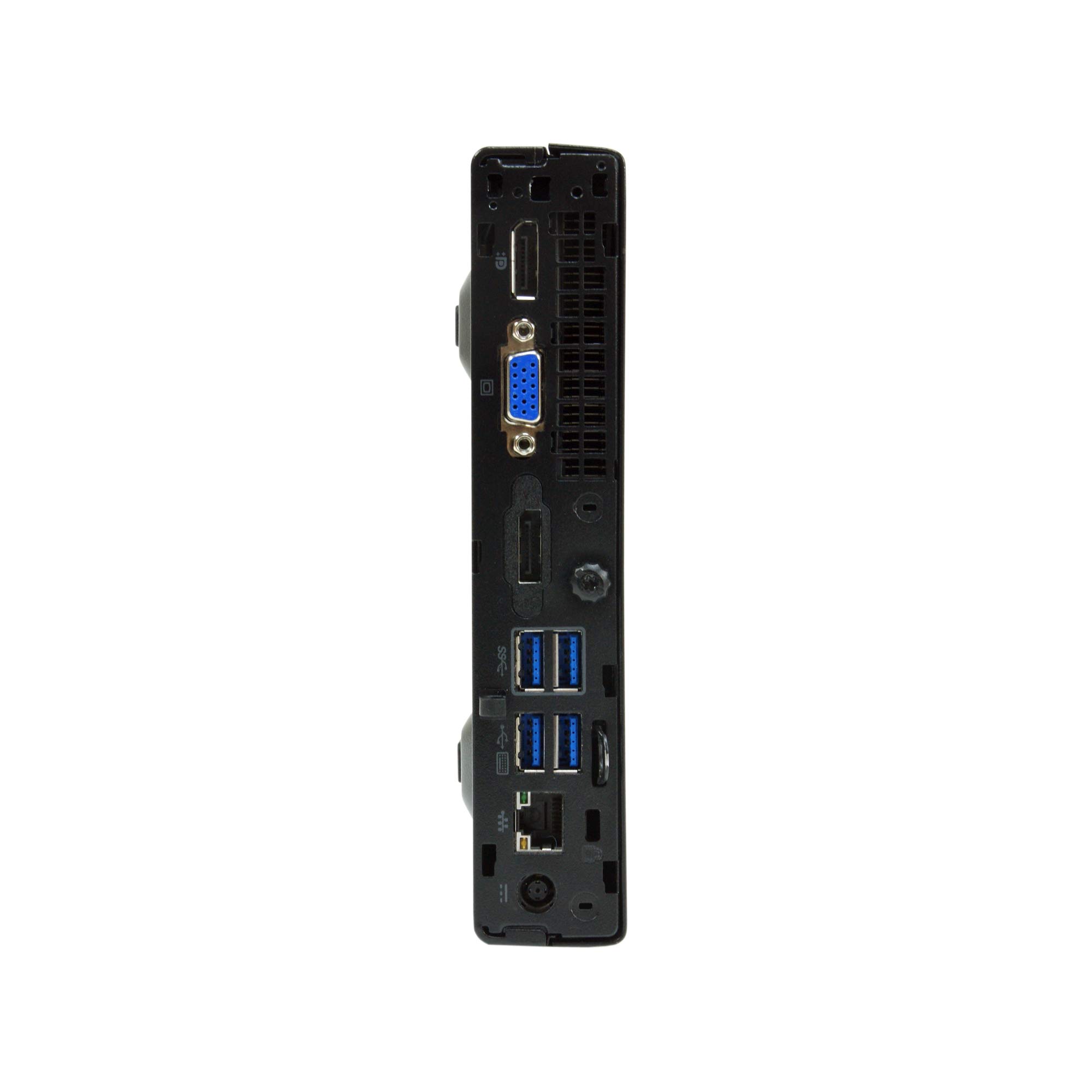 Refurbished HP ProDesk 600 G2 Mini PC - Intel Core i5-6500T 2.5GHz, 8GB RAM, 480GB SSD, Windows 10 Pro 64-bit, WiFi - Compact Business Desktop Computer for Office Work, Home Use & Digital Signage