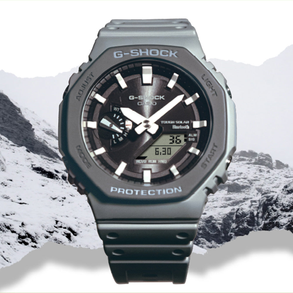 Casio G-Shock GAB2100LUU-8A Digital Sport Watch for Men - Urban Utility Series, Shock Resistant, Waterproof, LED Backlight - Perfect for Outdoor Adventures, Workouts & Daily Wear