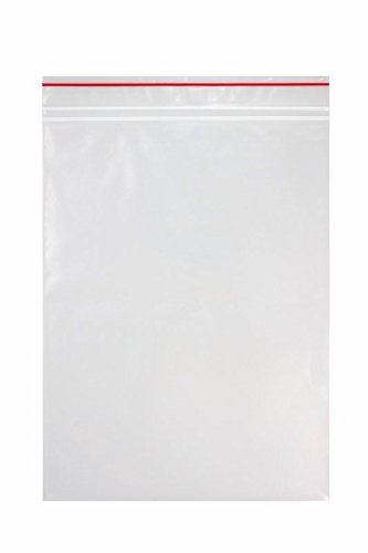 Premium Clear Reclosable Polyethylene Bags (LDPE/LLDPE Blend) - 8