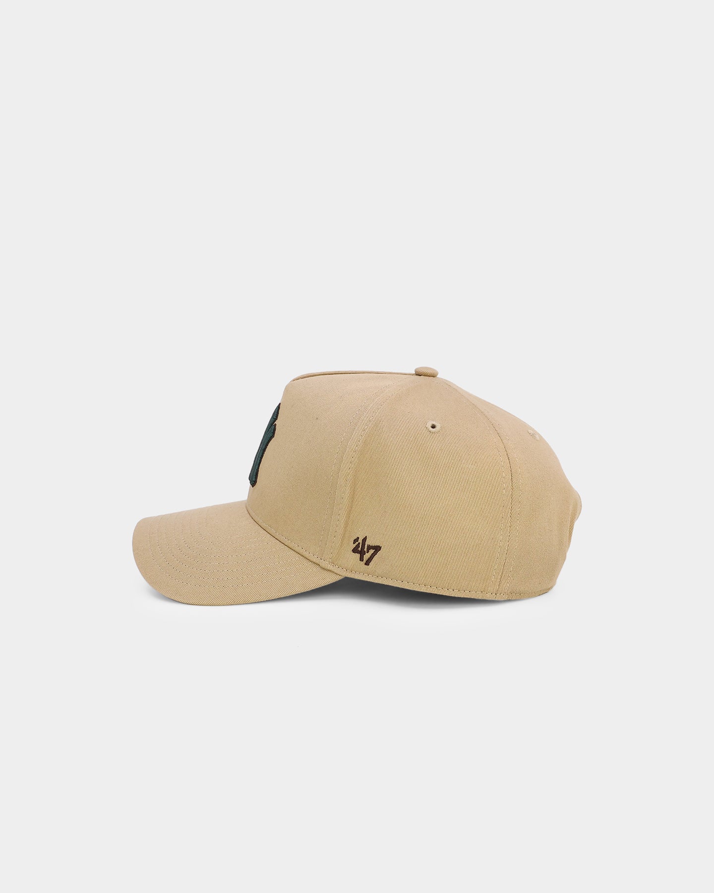 New York Yankees '47 MVP DT Snapback Hat - Khaki/Dark Green Adjustable Baseball Cap for Men & Women - Perfect for Sports Fans, Casual Wear & Outdoor Activities