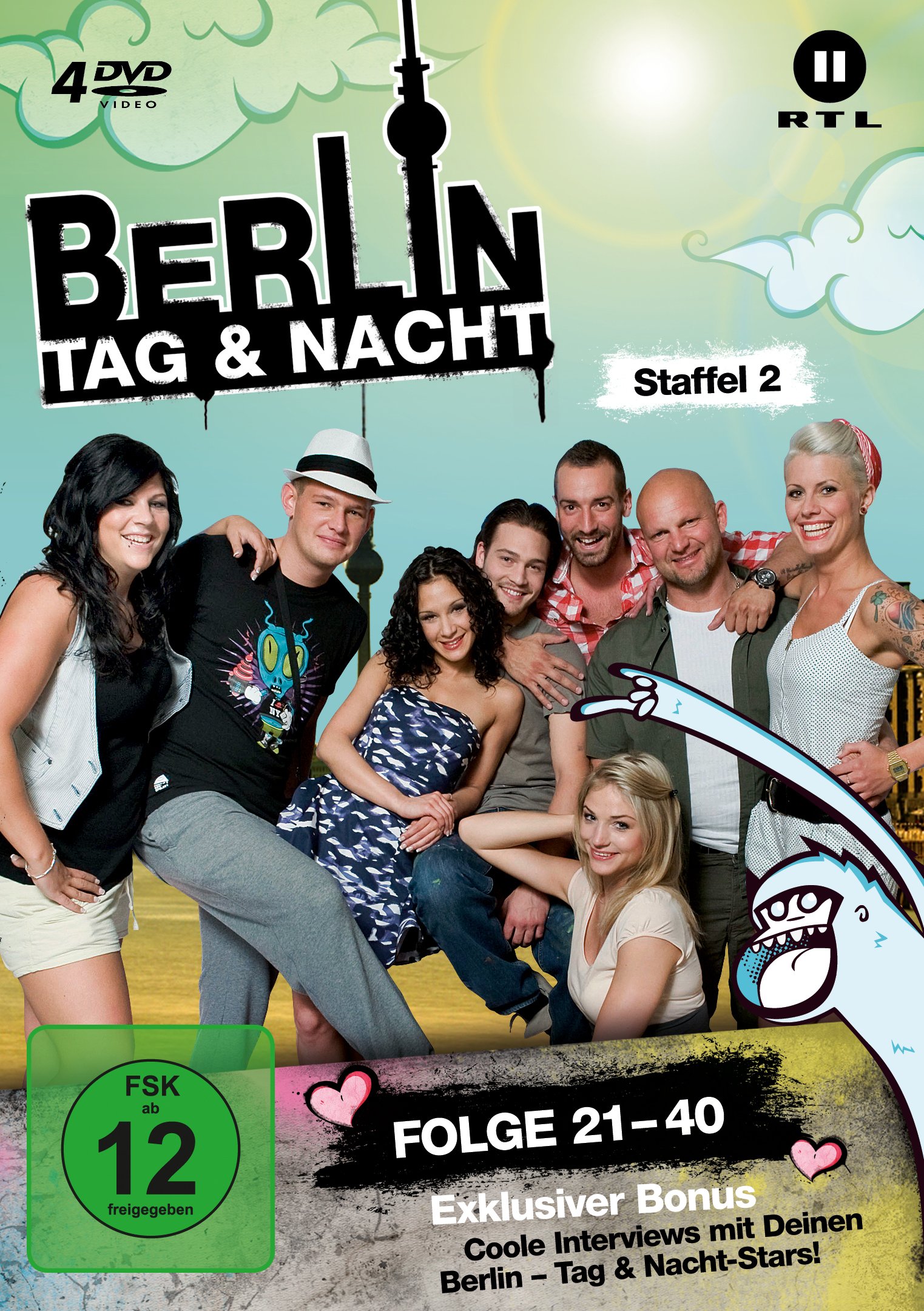 Berlin - Day & Night - Season 2 Fan Edition DVD | German Reality TV Show | Perfect for Binge-Watching & Learning German Culture