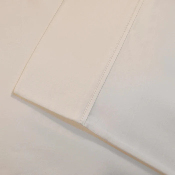 Luxury 700 Thread Count Egyptian Cotton Pillowcase Set - Ultra Soft & Breathable Bedding for Side Sleepers & Hot Sleepers - Perfect for Master Bedroom, Guest Room & Hotel Use