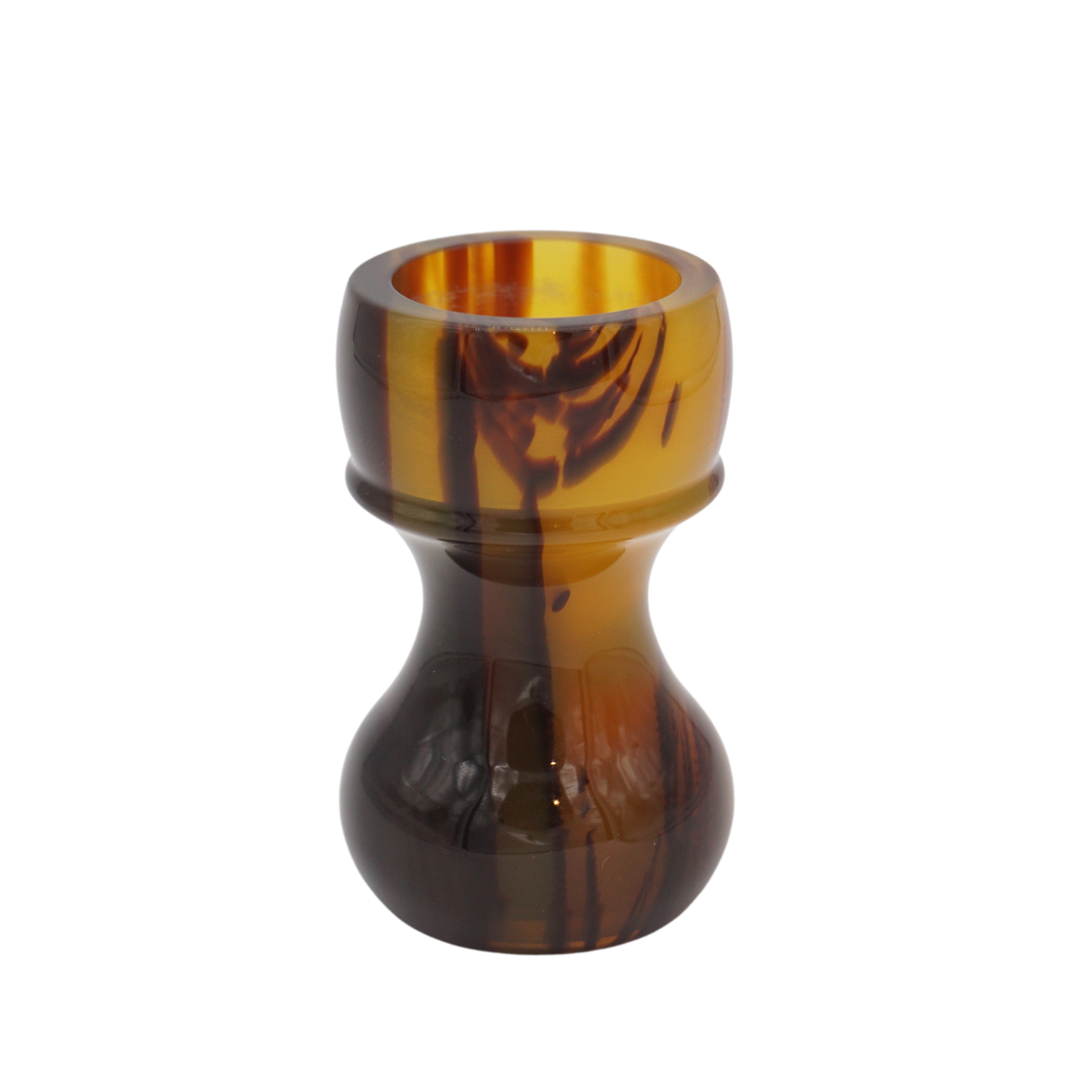 Premium Tortoise Handcrafted Shaving Brush Handle - Fits 24mm & 26mm Knots - Perfect for Wet Shaving & Grooming Gifts - Luxury Bathroom Accessory for Men