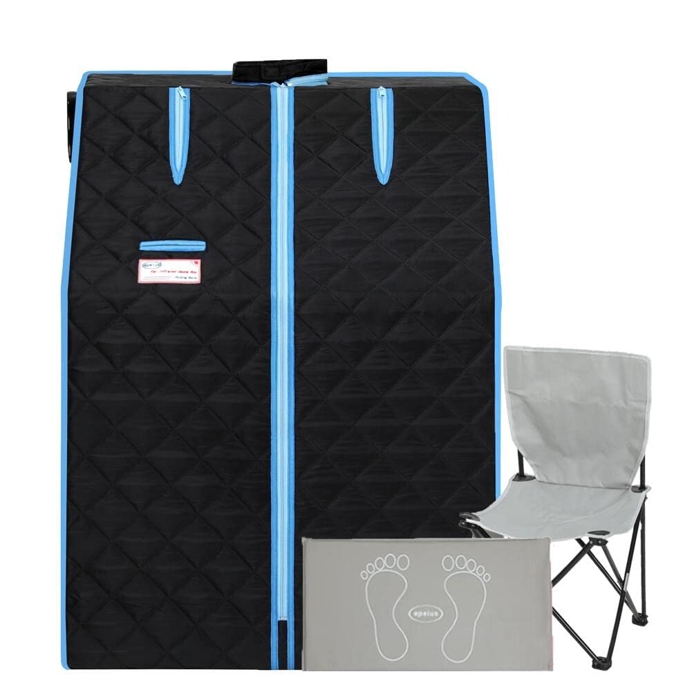 Portable Half Body Infrared Sauna Tent for Home Spa Detox & Relaxation - 29.1
